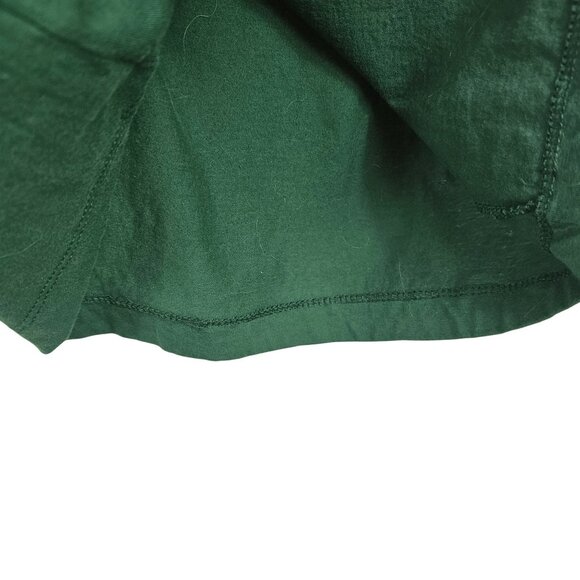 Womens Basic Casual Athleisure Soft Solid Green Slim Fit Crewneck Tee NIKE LG - Picture 7 of 9